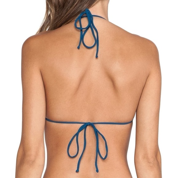 Rachel Pally Mineral Ibiza Triangle String Bikini Top Size XS - Picture 2 of 7